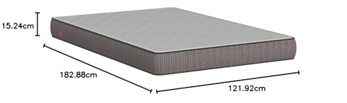 Sleepyhead Flip - Premium Dual Sided High Density Foam Double Bed Mattress with Firm & Medium Soft Sides, 7 Years Warranty, 6 Inch Double Size Bed Mattress (72X48X6)