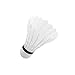 jayuwe 4-Pack Badminton Shuttlecocks – Durable Shuttlecocks with Waterproof Feathers for Outdoor Indoor Training
