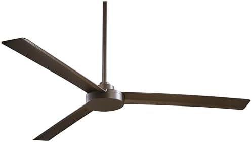Minka Aire F624-ORB Roto XL, 62" 3 Blade Ceiling Fan in Oil Rubbed Bronze with Oil Rubbed Bronze Blades