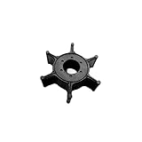 WINGOGO Water Pump Impeller 6E0-44352-00 6E0-44352-003 Replacement for Yamaha Outboard 4 5 6 HP F4 F6 Boat Motor Engine Parts Sierra 18-3073 6E0-44352-00-00 6EO-44352-00 47-96305M