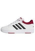 adidas Herren Hoops Classic Shoes, FTWR White/Team Victory Red/Core Black, 41 1/3 EU
