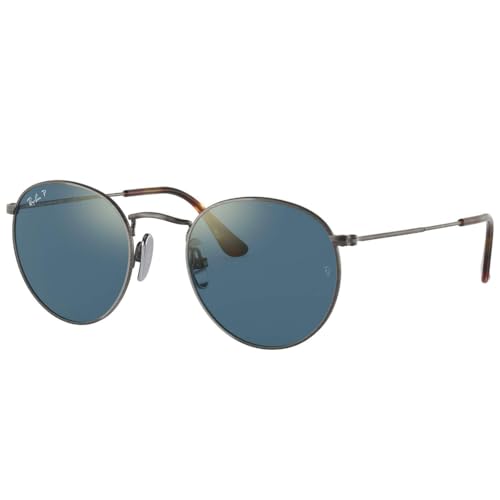 Image of Ray-Ban Unisex Rb8247 Round Titanium Round Sunglasses