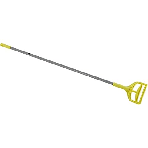 Amazon Basics 137 cm Kommerzieller Schnellwechsel-Mopp-Griff, 6 Stück Cover