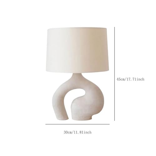 Lampes de chevet décoratives avec structure stable en métal brossé - 2