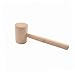 Housoutil Punching Hammer Wooden Hammer Work Printing Hole Hammer