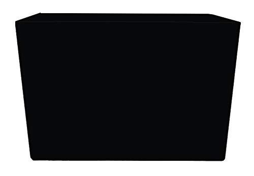 Image of Polycarbonate Water & Dustproof Split Ac Cover for Carrier 1.5 Ton 3 Star Inverter, Black (Color06)