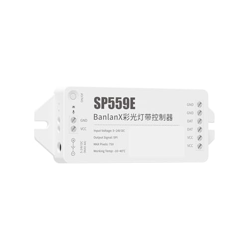 Contrôleur LED SP55XE bimode de précision pour ruban magique RGBW