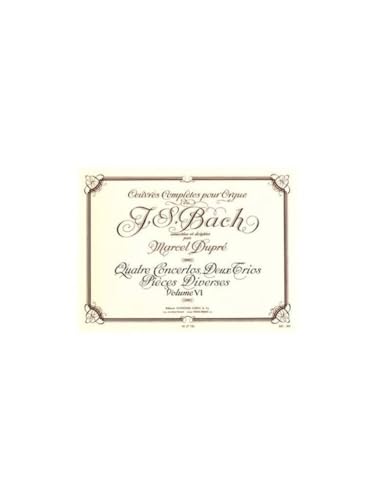 Image of Johann Sebastian Bach: Complete Organ Works (Volume 6) With Annotations and Fingerings By Marcel Dup