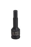 SUNEX Tools 3/8 in. Drive 5/16 in. 6-Point Hex Bit Impact Socket, CR-MO Steel, Model 36474