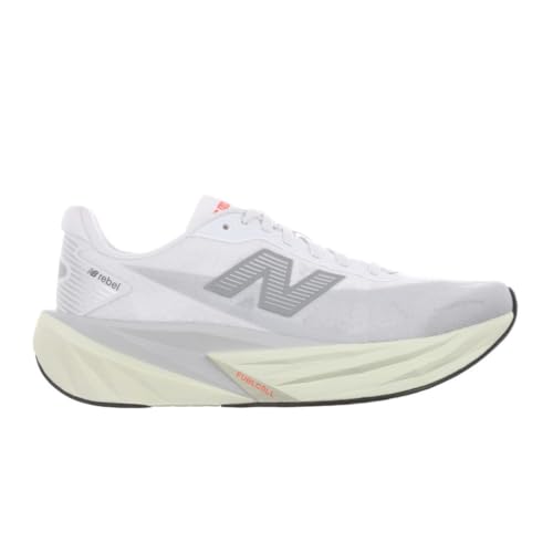 new balance(ニューバランス) 陸上/ランニング ランニングシューズ FuelCell Rebel v5 レディス 24.0 ホワイト×ライトグレー