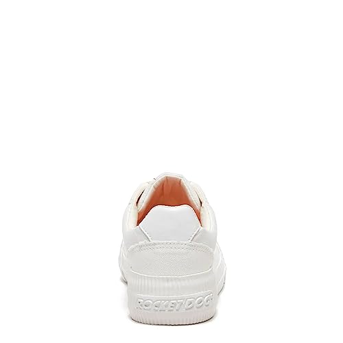 Rocket Dog Womens Cheery Canvas Cotton Sneaker, White, 8.5 Us #TOP4