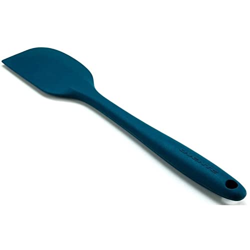 OVENTE Large Silicone Spatula 10-Inch, 500ºF Heat Resistant, Blue SP1001BL