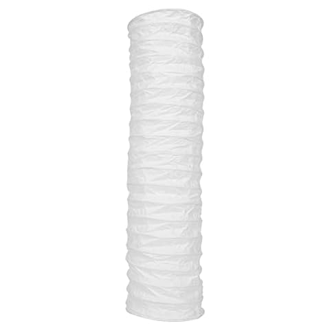 Uonlytech Paper Floor Lamp Shades Nordic Style Table Light Cover Barrel Chandelier Protector for Home Hotel Bedside Desk Wall Floor Lamp Cover