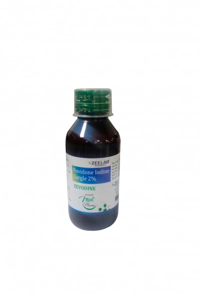 Zeelab Zevodine 100ml Gargle Mouthwash (B0CC99L32K) Amazon Price History, Amazon Price Tracker