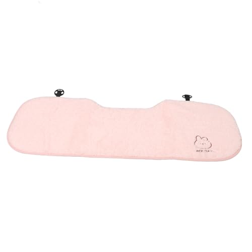 Coussin de siège auto lapin rose hiver peluche confortable antidérapant