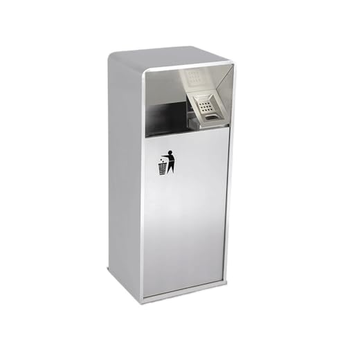 Bote de basura for exterior que soluciona el desorden en zonas comunes 2