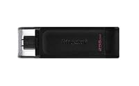 Kingston DataTraveler 70 - DT70/256GB USB-C-Stick mit dem Mehrwert, Schwarz – Ansicht 3