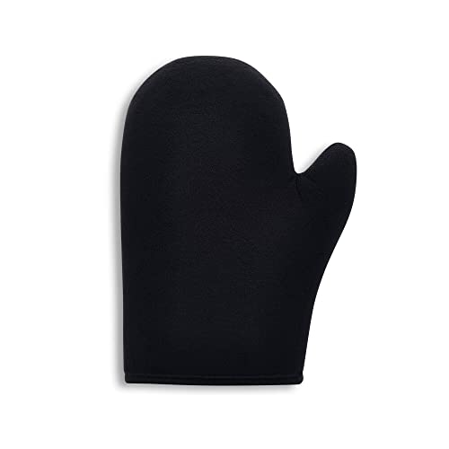 Carrot Sun Tanning Mitt | Applikationshandschuh zum Auftragen von Selbstbräuner | Handschuh für einfaches und streifenfreies Bräunen | schwarzer sehr weicher Stoff | waschbar | mit Daumen und Haken Cover