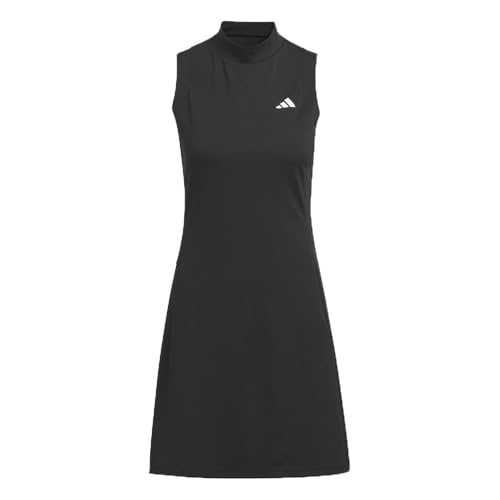 adidas Women's Ultimate365 Rib Dress, Black, Large