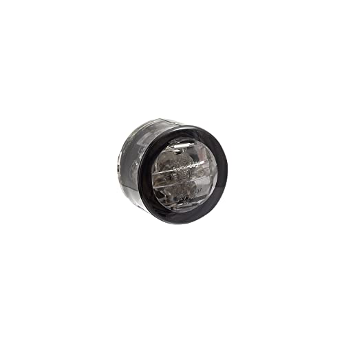 Micro-Blinker LED Rund Smoke 20 mm, ECE