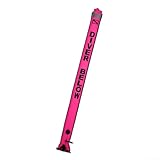 Boya de marcador de tira reflectante para buceo, seguridad mejorada y diseño ligero (rosa)