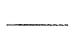 WIDIA TDD106Z07500 TOP Drill Deep-Hole Drill, 7.5 mm Cutting Diameter, 132? Cutting Angle, Right Hand Cut, 20XD, 8 mm Shank, Carbide, TiAlN Coating