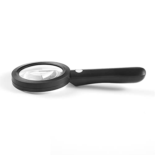 Loupe portative HD 75 mm éclairage LED USB pour identification précise - 4