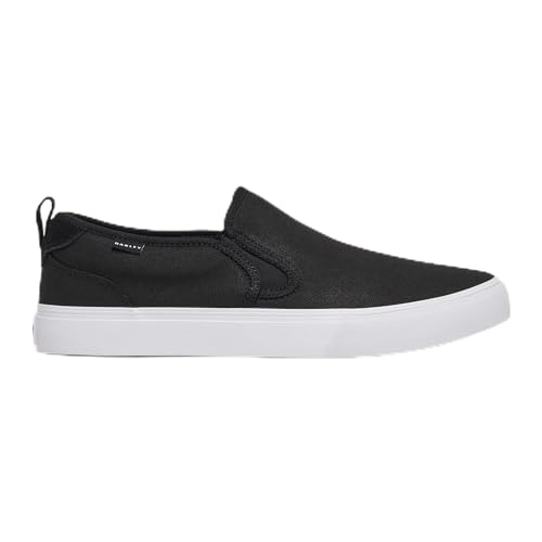 Oakley Banks Slip-On Canvas Sneaker, Blackout, 13