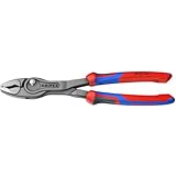 クニペックス KNIPEX ツイングリップ スリップジョイントプライヤー 開口幅調整可能 ネジ外し 摩耗したボルト ナットなどあらゆるものをしかっかり掴める コンフォートハンドル 250mm 8202-250