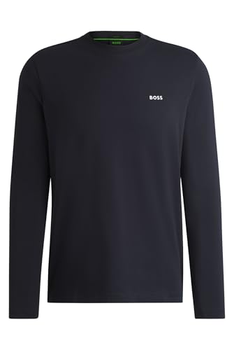 T-shirt manches longues BOSS Hommes en coton doux
