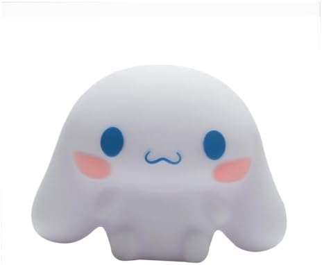 Blue Sky Studios Hello Kitty Character Light, Touch-Controlled Lamp for Girls Bedroom, Cute Kawaii Desk Decor, Collectible Merch Gift - Cinnamoroll