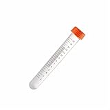 Konisches Zentrifugenröhrchen 15 ml, Kunststoff-Probenröhrchen, EP-Röhrchen, PP-Reagenzglas, Bodenspitze/rund, 12er-Packung(Bottom Round)