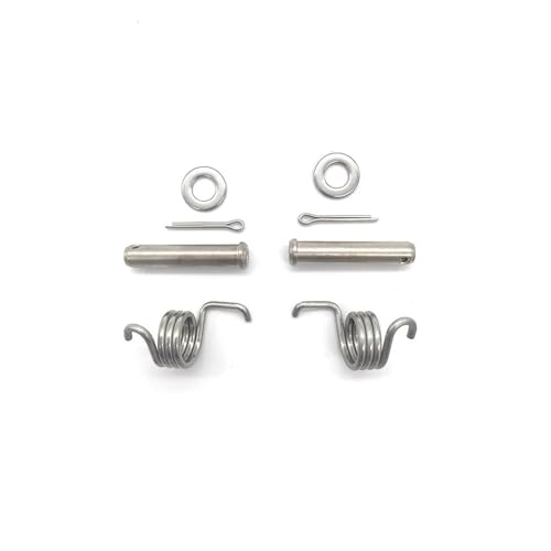 POLOFZFGKZ Für Y&AMAHA YZ250F 2010–2023, YZ450F 2010–2022, YZF 250 450 Motorrad-Fußrasten Vorne Motorrad Fußstütze Pedale(Mounting Accessories)