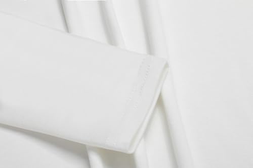 Mens Mock Neck T Shirts Pullover High Neck Turtleneck Premium Long Sleeve Sweaters for Men