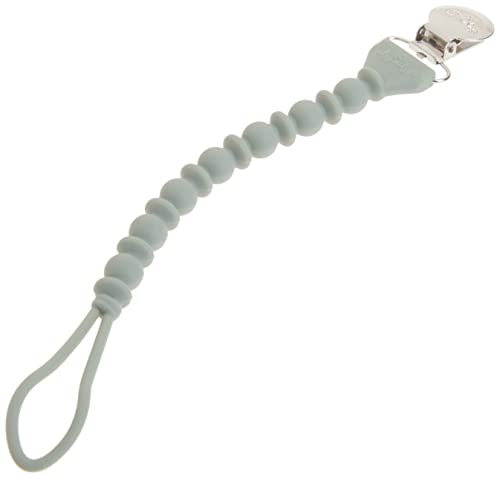 image for Itzy Ritzy Silicone Pacifier Clip; 100% Food Grade Silicone Pacifier S