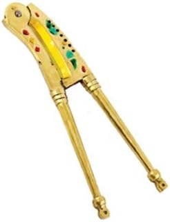 Global Desi Sarota Betel Nut Supari Cutter Brass Indian 9"