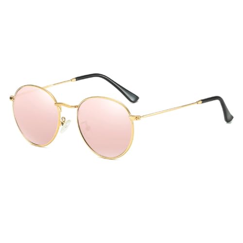 Lunettes de soleil rondes style rétro pour terrasses d'été et sorties urbaines