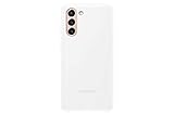 Samsung Galaxy S21 Case, Protective Smart LED Back Cover - White (US Version)