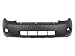 MBI AUTO - Primered, Front Bumper Cover Fascia 2008-2012 Ford Escape 08-12, FO1000621