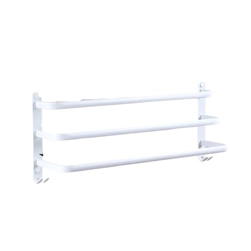 Support de rangement mural blanc pour vos accessoires de douche - 2