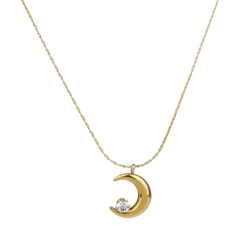 Colliers dames mode à pendentif lune pour sublimer vos tenues de soirée