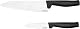 Fiskars Messer-Set Hard Edge mit Kochmesser und Gemüsemesser