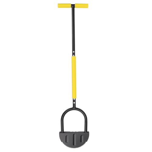 Cortabordes para césped, cortabordes Manual con Mango, cortabordes para césped, cortabordes con Dientes en Forma de Media Luna para aceras, Bordes de jardín y Patios (96CM)