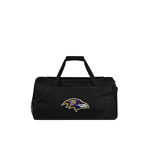 FOCO unisex-adult NFL Solid Big Logo Duffle Bag