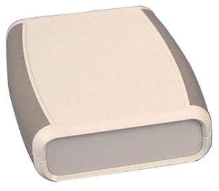 1553AGY - Plastic Enclosure, 1553 Series, Ergonomic, Soft Sided, Handheld, ABS, 100 mm, 61 mm, 17 mm (Pack of 5) (1553AGY)