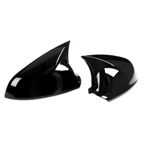 Coque rétroviseur pour Opel Astra H J en noir brillant laqué