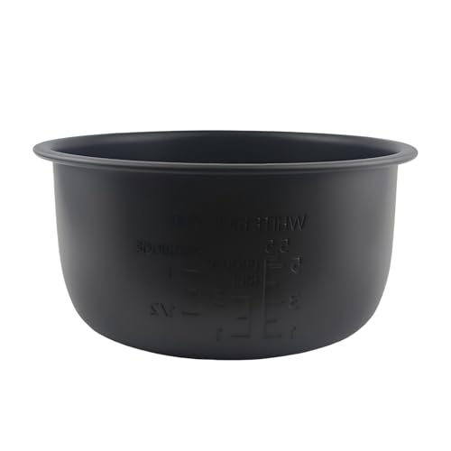 5.5 Cup (1.8L) Rice Cooker Replacement Inner Pot,Compatible For Panasonic SR-DF101-304 Stainless Steel Bowl | No Coating