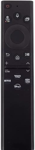 Zurjy Replacement BN59-01385A Voice Control Enabled Remote Control for Samsung Smart TVs - Compatible with Neo QLED, The Frame, and Crystal UHD Series