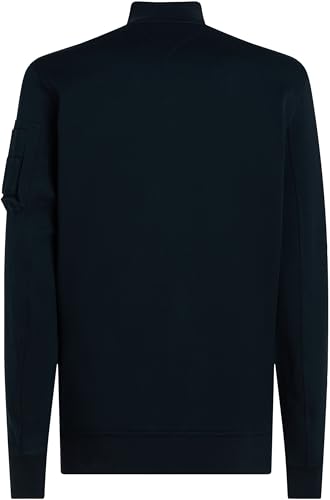 Tommy Hilfiger Herren Bomberjacke Essential mit Reißverschluss, Blau (Desert Sky), S – Ansicht 7