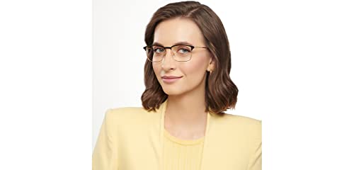Image of John Jacobs Blu Cut & Antiglare Zero Power Computer Eyeglasses | Full Rim Rectangular Shape | For Men & Women | Wide | JJ E11292